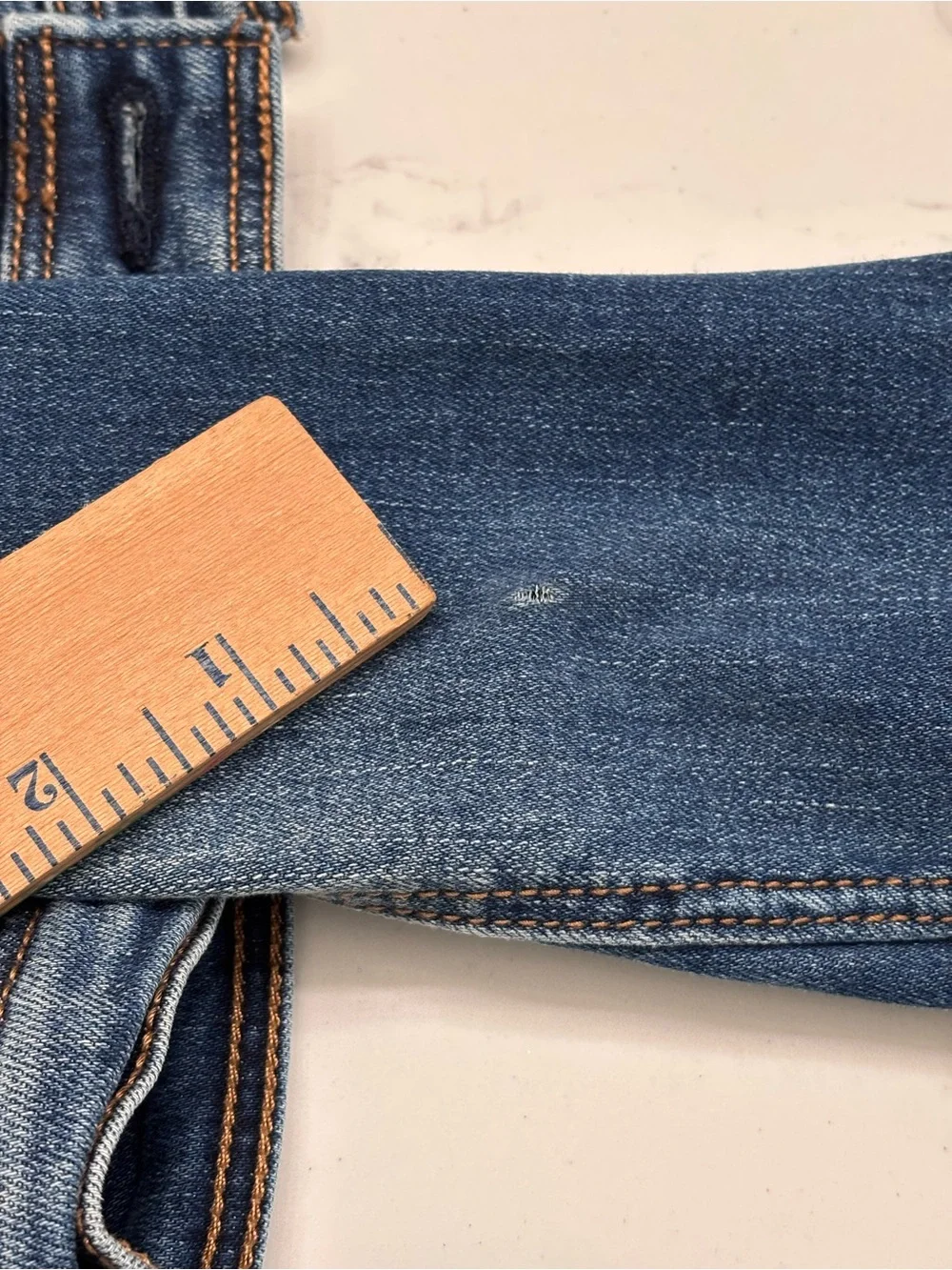 Cat and Jack girls blue jean jacket Sz 7